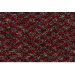 ČISTÍCÍ ZÓNA 568 Diamond - 060 red/grey 100cm ŘEZ červeno-šedý
