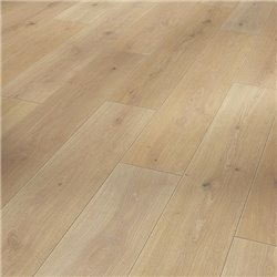 Laminate Flooring 1050 4V, Oak natural mix light Nat. mat.text. widepl V-groove, 1730463, 1285x194x8 mm