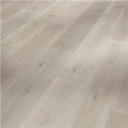 Laminate Flooring 1050 4V, Oak natural mix grey Nat. mat.text. widepl V-groove, 1730464, 1285x194x8 mm