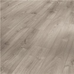 Laminate Flooring Classic 1070 Performance, Oak Valere pearl-gr limed natural texture widepl mircobev, 1730372, 1285x194x9 mm