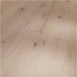 Engineered Wood Flooring Eco Balance Rustikal, Brushed Oak Nat.oilWhiteplu wideplank widepl mircobev, 1739992, 2200x185x13 mm