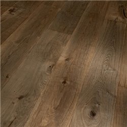 Engineered Wood Flooring Trendtime 8 Classic, oak smoked geb. naturaloil plus handcrafted gre widepl V-groove, 1739951, 1882x190
