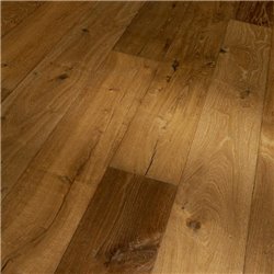 Engineered Wood Flooring Trendtime 8 Classic, oak smoked geb. naturaloil plus handcrafted widepl V-groove, 1739945, 1882x190x14 