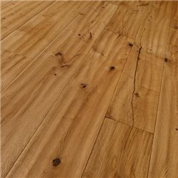 Engineered Wood Flooring Trendtime 8 Classic, Brushed Oak naturaloil plus handscraped widepl V-groove, 1739953, 1882x190x15 mm