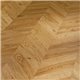 Engineered Wood Flooring Trendtime 9 Classic Modul 1, oak matt lacquer Chevron micro-bevel, 1739967, 2380x233x15 mm
