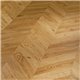 Engineered Wood Flooring Trendtime 9 Classic Modul 1, oak naturaloil plus Chevron micro-bevel, 1739964, 2380x233x15 mm