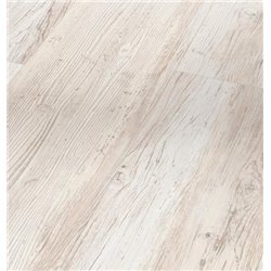 Vinyl Parador Basic 4.3 Pine scandinavian white brushed texture wideplank 1590993 1209x219x4,3 mm