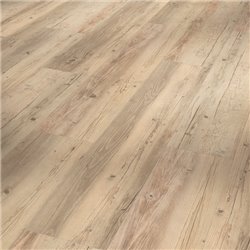 Vinyl Basic 30, Pine white oiled Rough-sawn Text wide plank, 1730633, 1207x216x9,4 mm