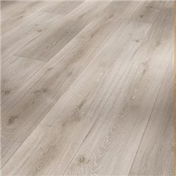 Vinyl Basic 30 Chateau plank, oak grey whitewash. wood texture 1 V-groove, 1730551, 2200x216x9,4 mm