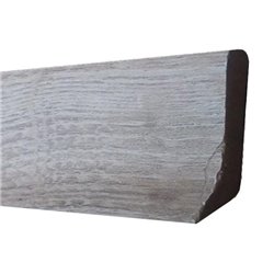 Lišta soklová Stepp Dub Nevada 050 MDF fólia 40x20x2400 mm